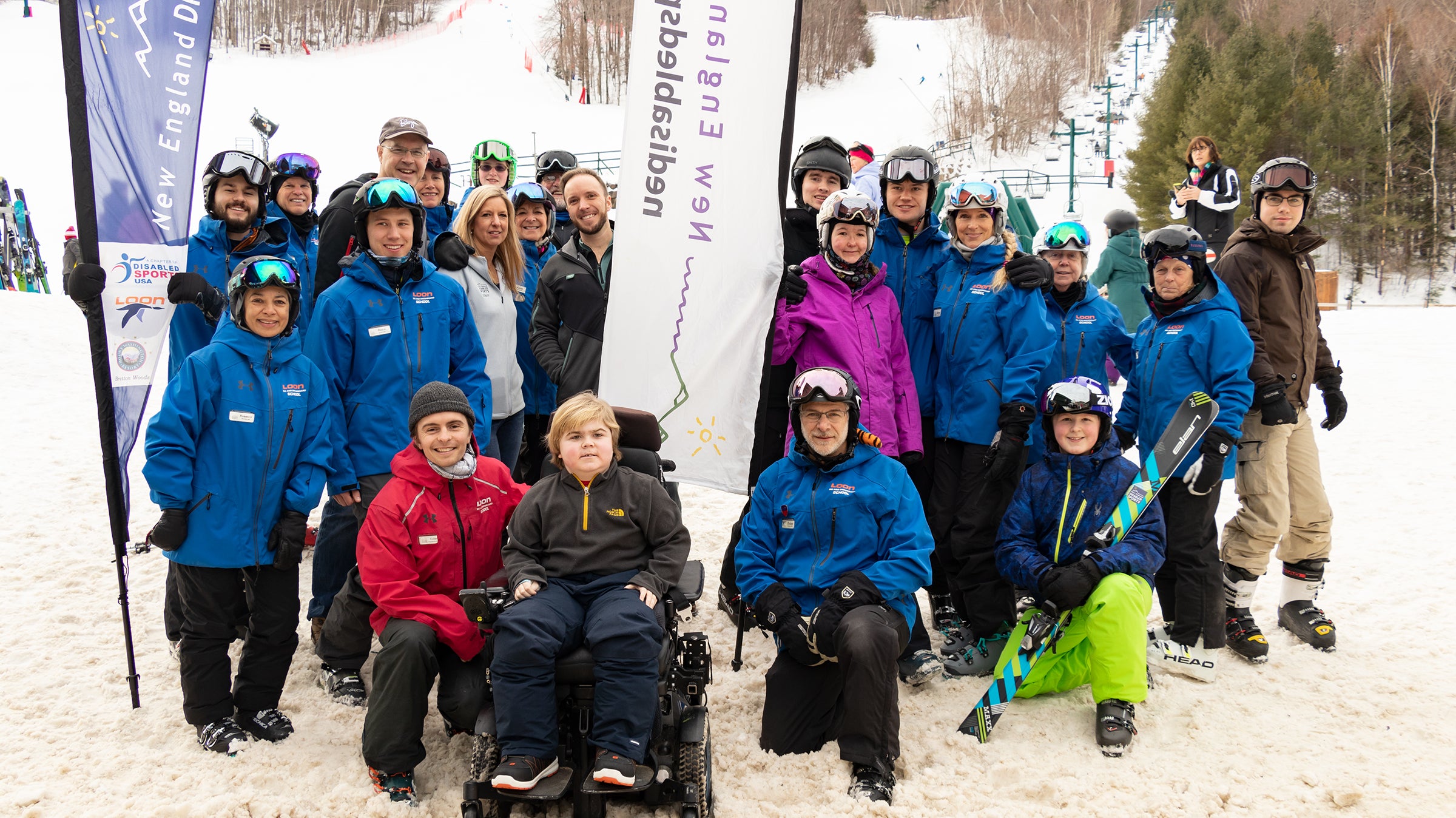 Burgeon Donates $1500 to New England Disabled Sports