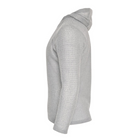 Side angle of 'Gray Ice' Alpha Direct 90 Hoodie