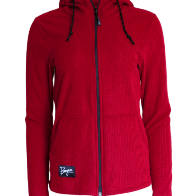 Highlander Hoodie Full Zip Women's - Red
