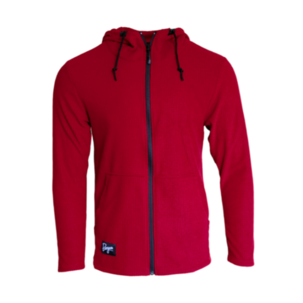 Highlander Hoodie Full ZIp Men's Red