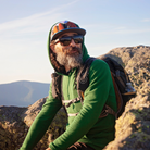 Highlander Hoodie Green close up image