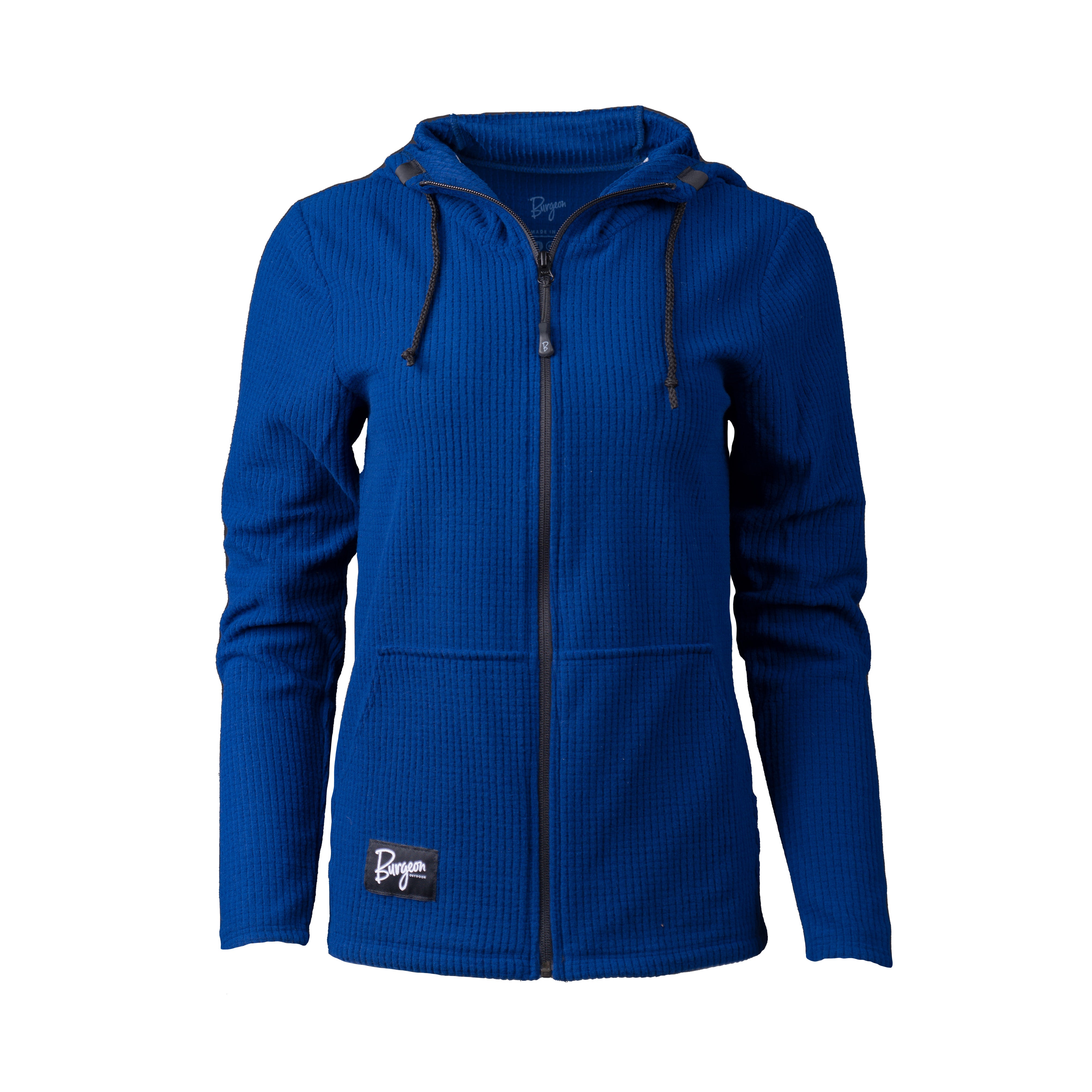 Women's Navy Highlander Hoodie Full Zip