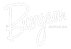 White Burgeon Outdoor logo.