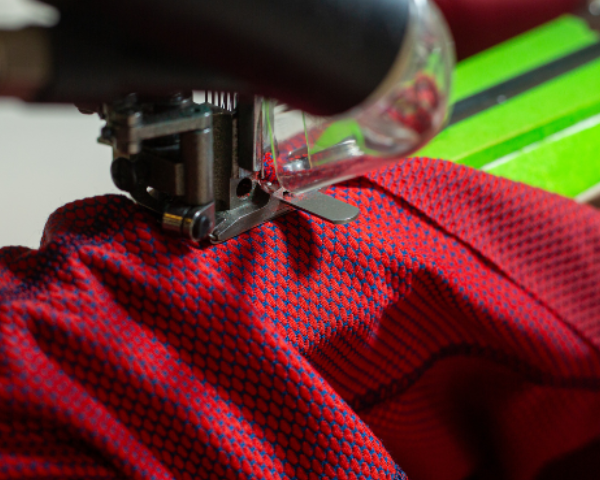 Sewing close up