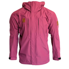Front of Tuckerman Hardshell Jacket in Claret