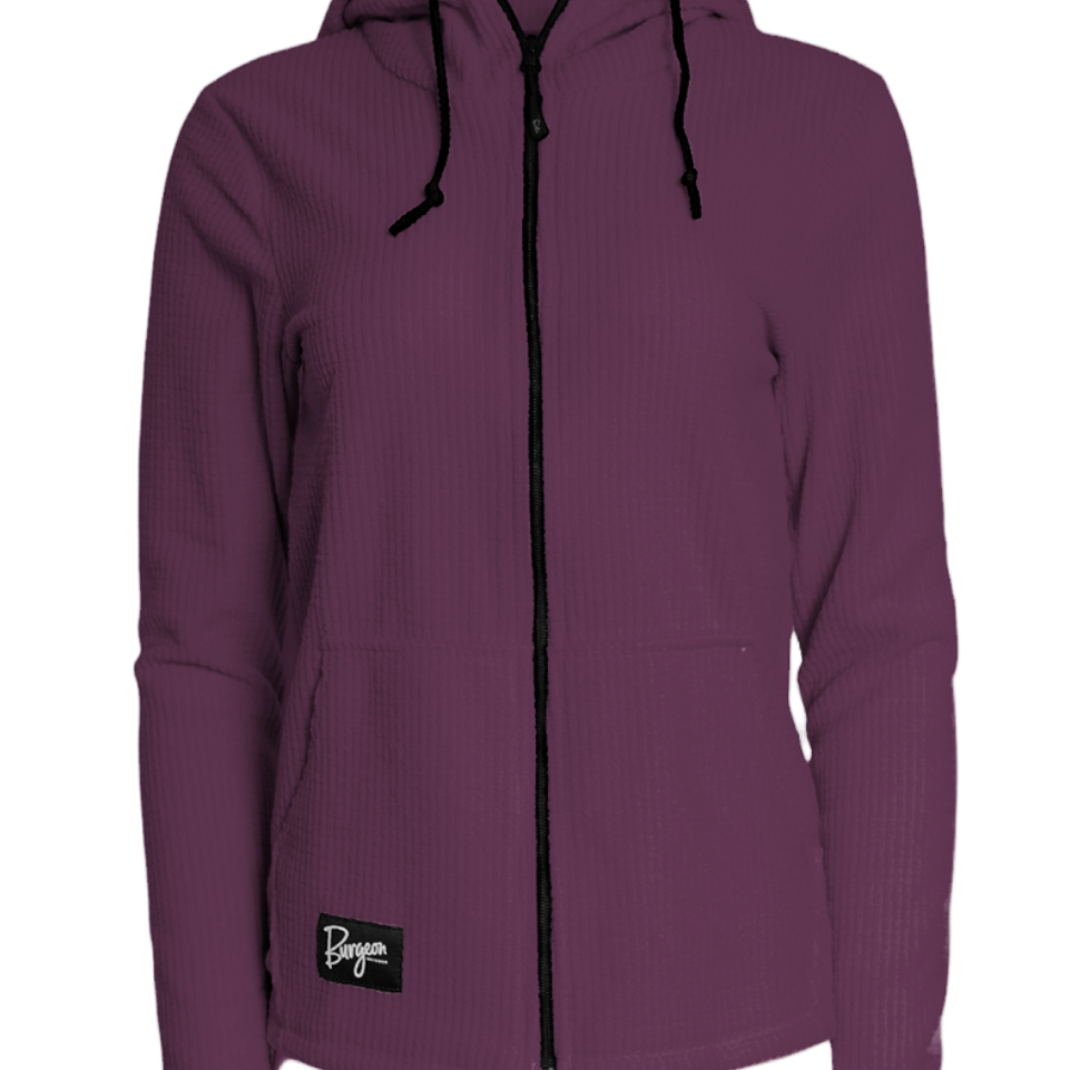Highlander Hoodie Full Zip Women's Italian Plum