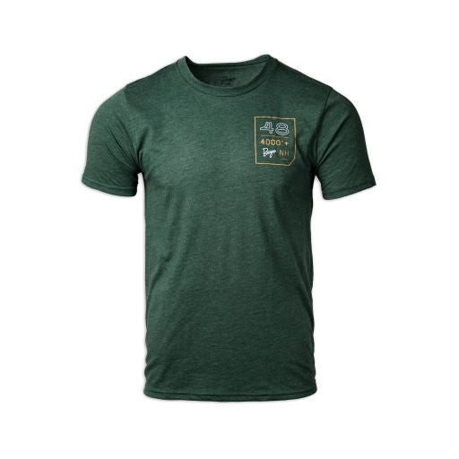 4000 footers t-shirt green