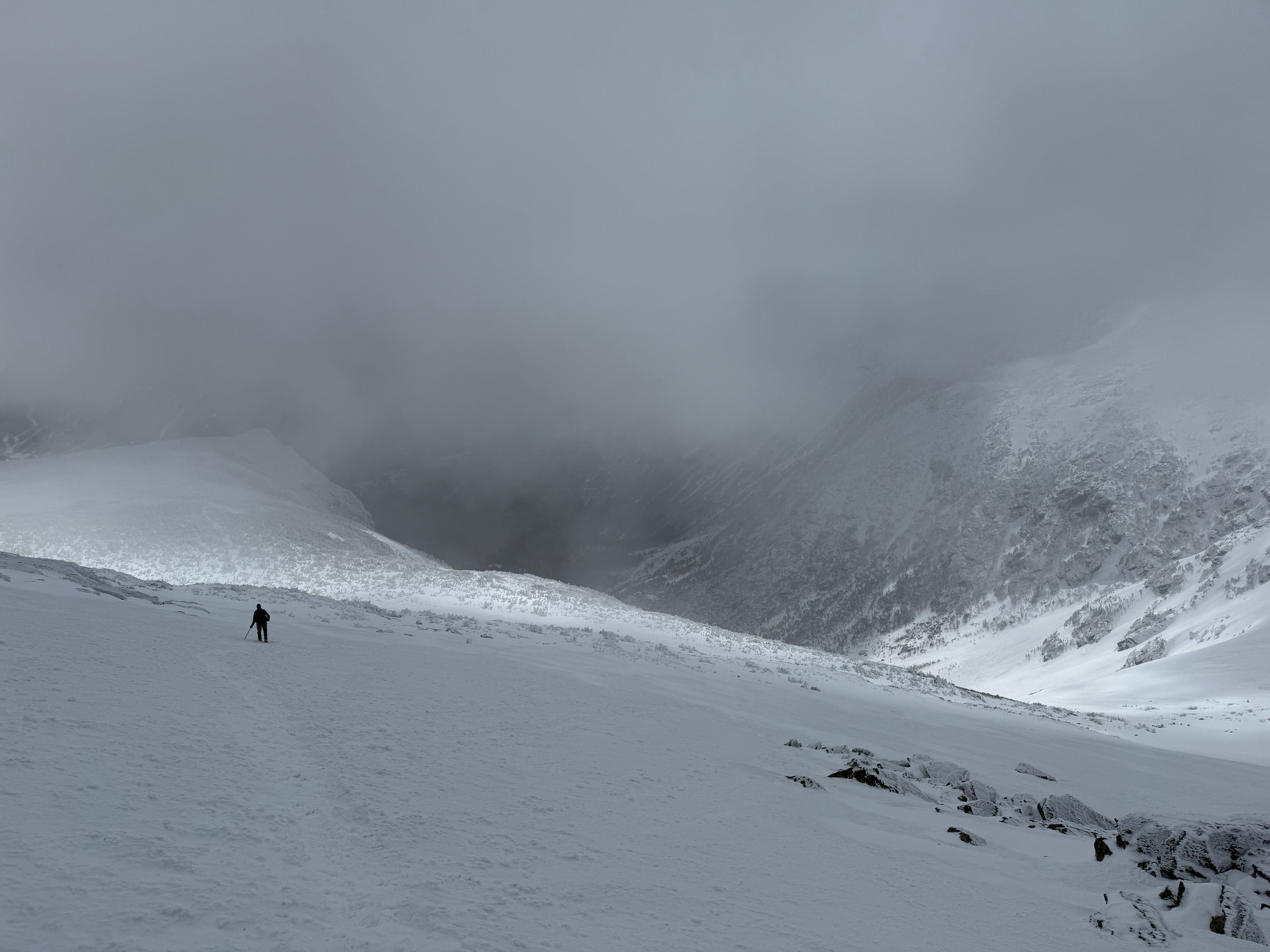 Shoulder season in the White Mountains