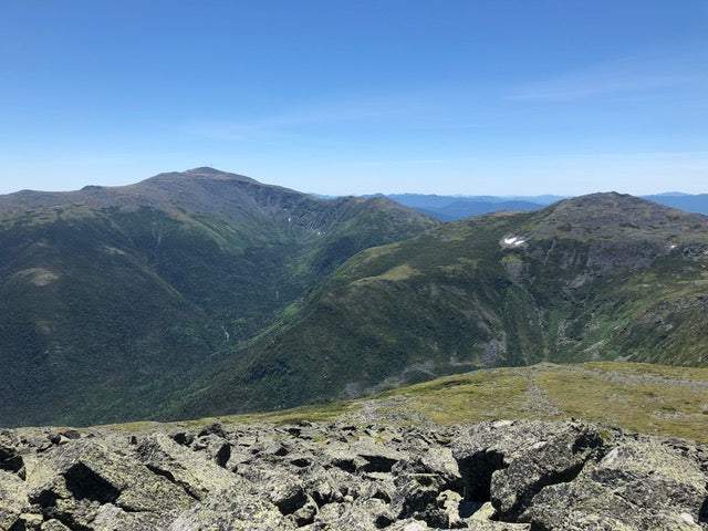 Mt Adams summit looking over the Great Gulf Wilderness
