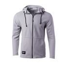 Men's Gray Full Zip Highlander Hoodie