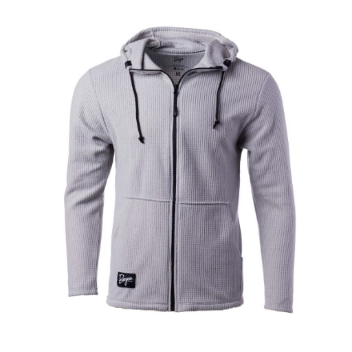 Men's Gray Full Zip Highlander Hoodie