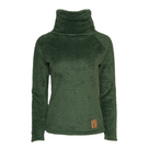 Hearthside Cowl Neck in Moss Green
