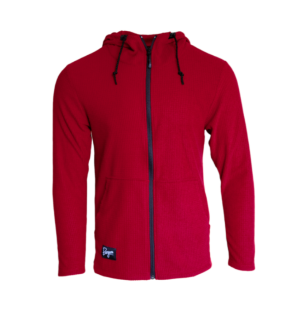 Highlander Hoodie Full ZIp Men's Red