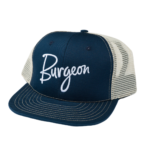 Burgeon Trucker Hat in Pacific.