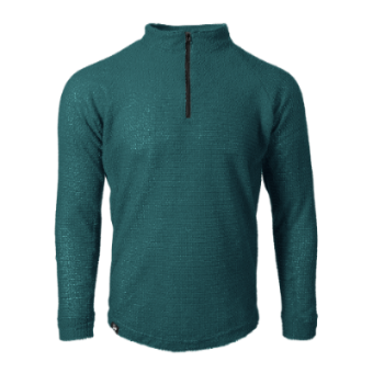 Alpha 90 1/4 zip in Pine Shadow