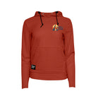 Seek the Peak Hoodie in Red Fox with logo - Women's