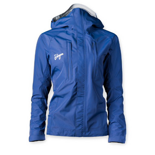 Women's Tuckerman Hardshell Jacket in Stone Blue.