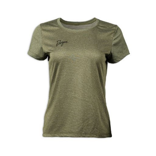 Women's Twinway Technical T-Shirt in Olive.