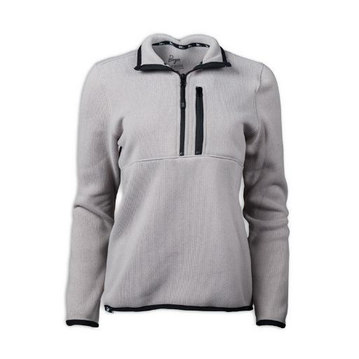 Gray half-zip Women's Campfire Fleece.