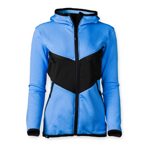 Women's Washington Outer Layer in Classic Blue.