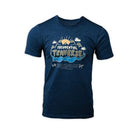 Unisex Presi Traverse T-Shirt in Blue.