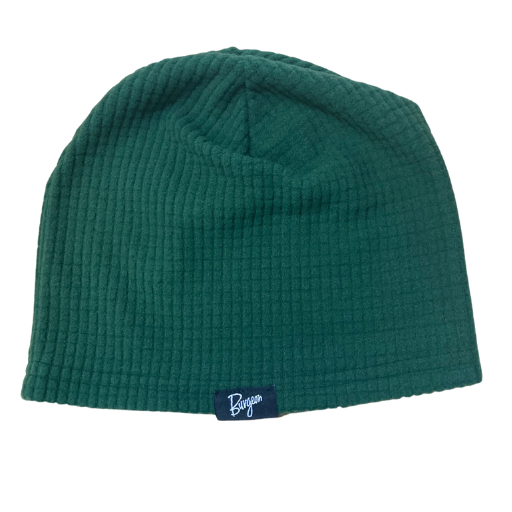 Green Microfleece Winter Hat