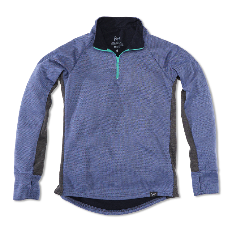 Men's Bond 1/4 Zip in Navy.