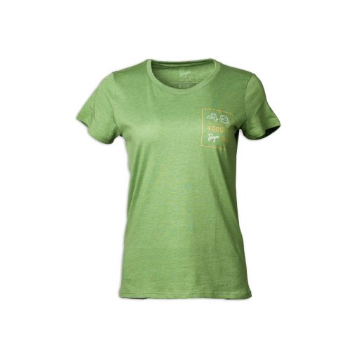 Front of Unisex Sprout short sleeve v-neck t-shirt. 48 4,000+ Footers front logo on the upper corner.