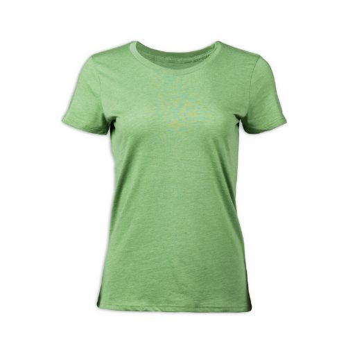 Women's Woodstock T-Shirt in Sprout.